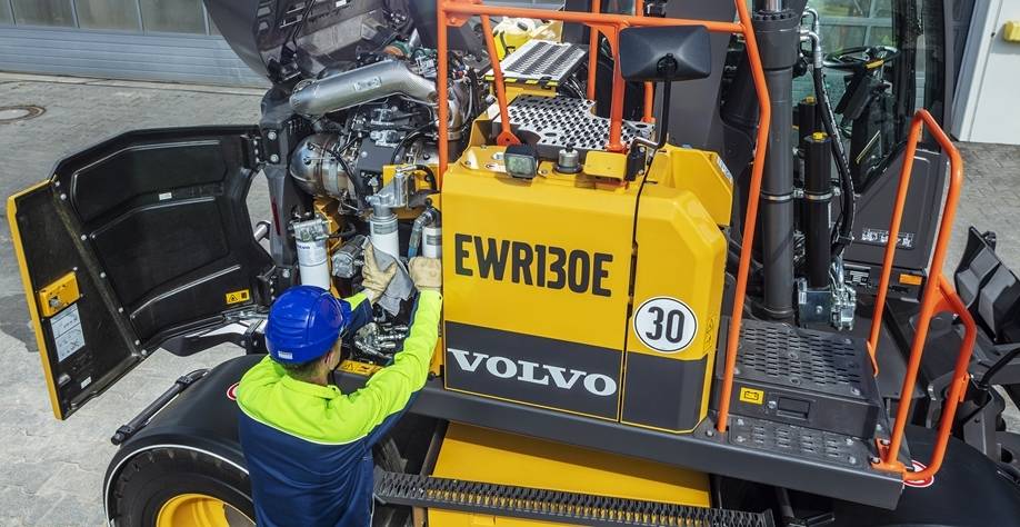 Gravemaskin hjul diesel 13,1-16,0 tonn